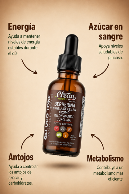Clean Nutra — Suplemento Líquido de Berberina | 30 ml